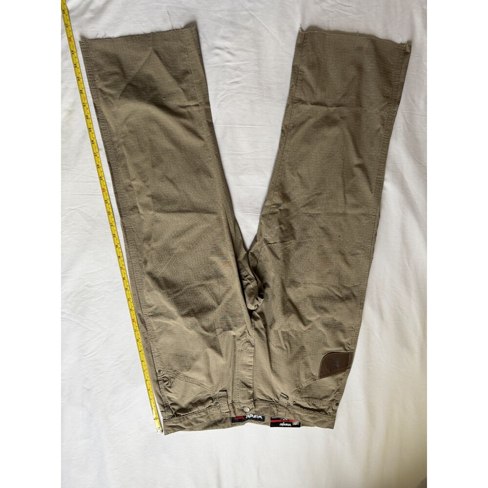 Wrangler Riggs Workwear Ripstop Utility Pants Tan 32x23 Carpenter Work Pants